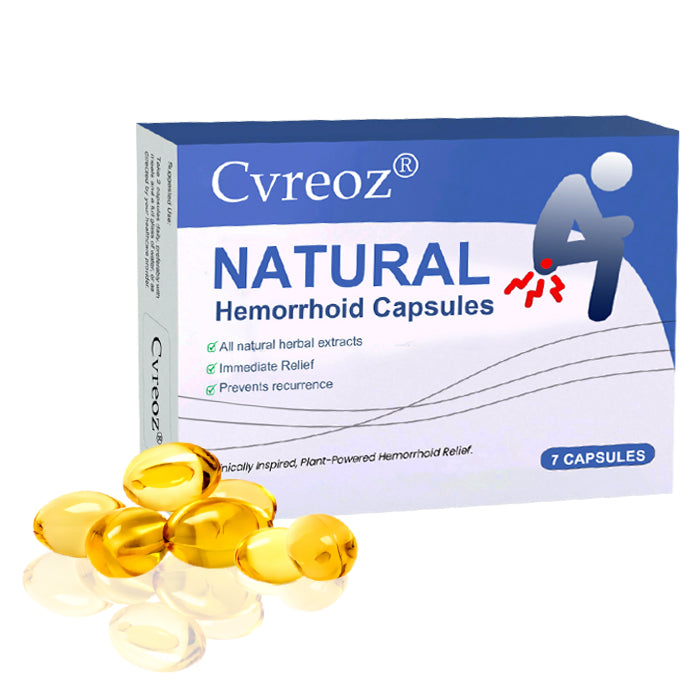 🔥LIMITED DEAL: 60% OFF🔥Cvreoz® Natural Hemorrhoid Capsules