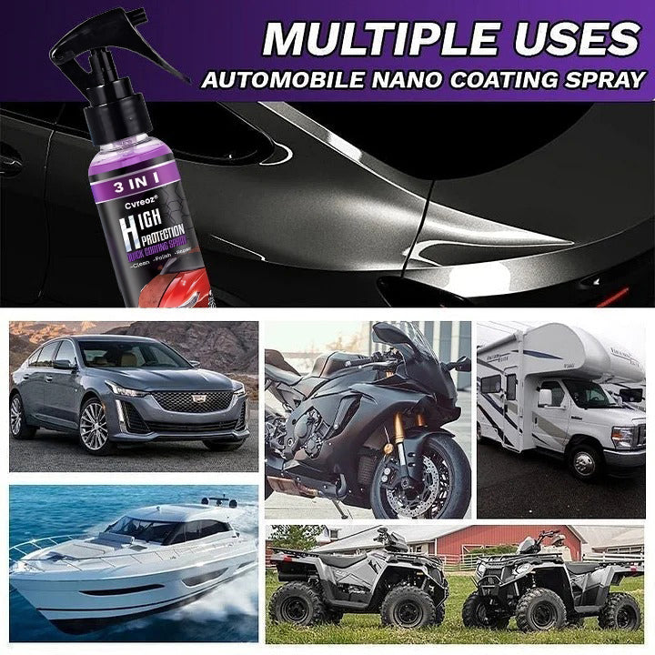 ⏰Last Day Promotion: 60% OFF🔥 3-in-1 Super Gloss & Protection Car Coating Spray