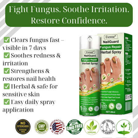 Cvreoz® 7 days Nail Fungus Renewal Herbal Spray🎁🎁
