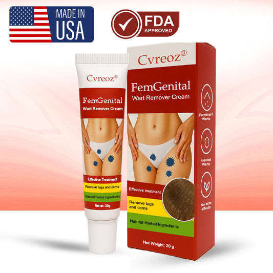 💥 2025 Limited OFFER 60% OFF ️⏳ Cvreoz® FemGenital Wart Remover Cream