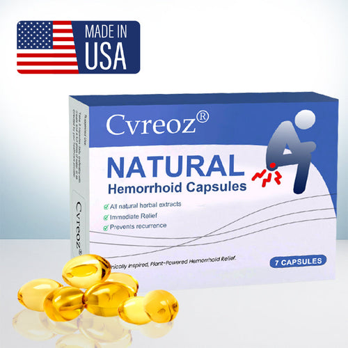🔥LIMITED DEAL: 60% OFF🔥Cvreoz® Natural Hemorrhoid Capsules
