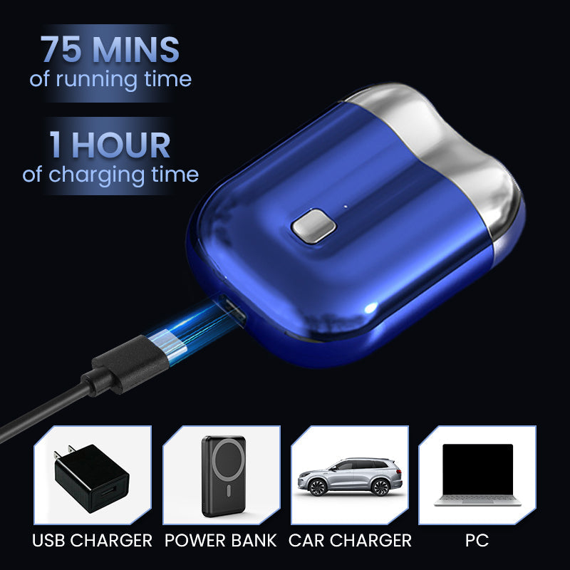 Portable Electric Travel Shaver ⏰ SALE UP TO 80% OFF 🌟