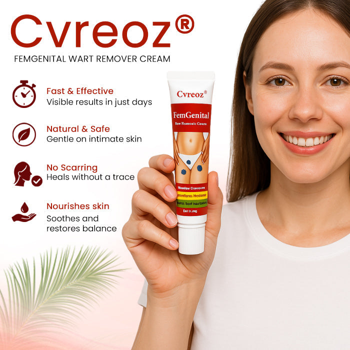 💥 2025 Limited OFFER 60% OFF ️⏳ Cvreoz® FemGenital Wart Remover Cream