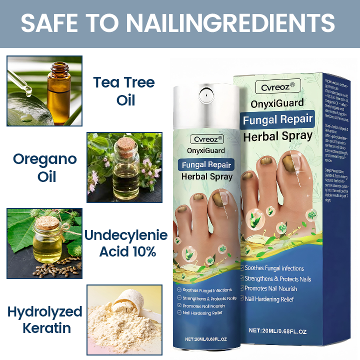 LIMITED TIME SALE OFF 60%🔥 Cvreoz®OnyxiGuard Fungal Repair Herbal Spray