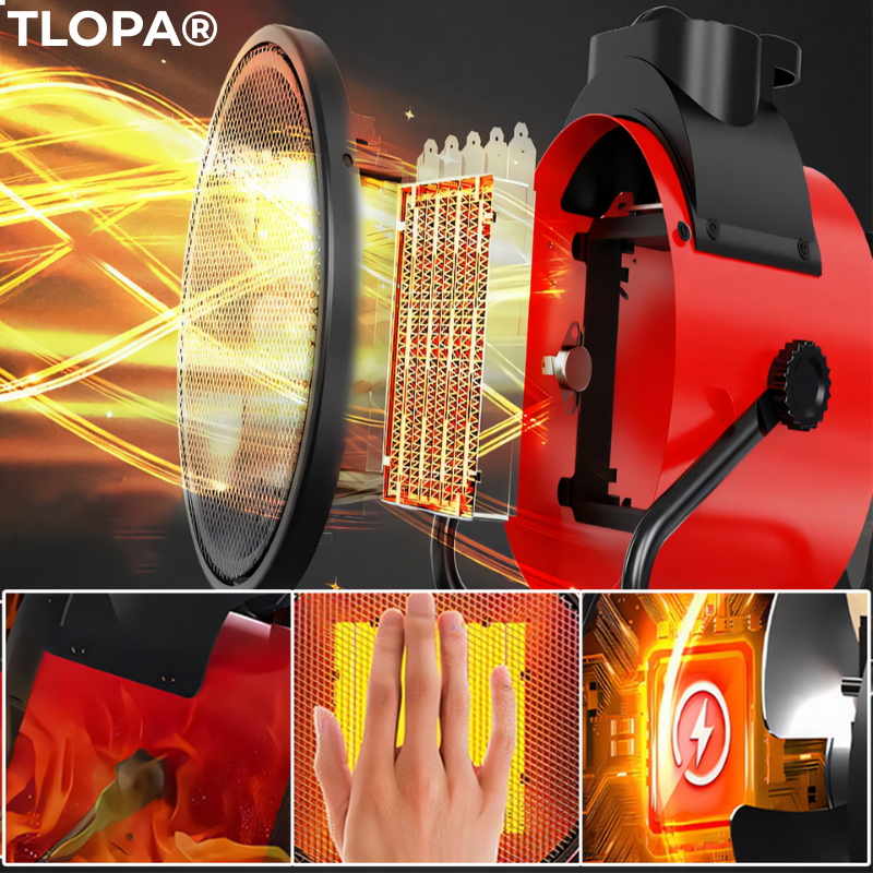 ⏰ EXCLUSIVE DEAL 60% OFF + FREE SHIPPING🔥 TLOPA® Powerful Portable Heating Cannon