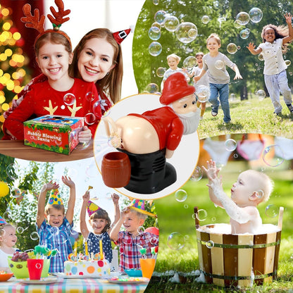 🎄Celebrate Christmas: 60% OFF! 🎅TLOPA® Bubble Blowing Santa With Music & Flashing Lights🫧