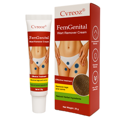 💥 2025 Limited OFFER 60% OFF ️⏳ Cvreoz® FemGenital Wart Remover Cream