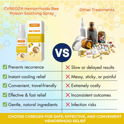 CVREOZ® Hemorrhoids Bee Poison Soothing Spray