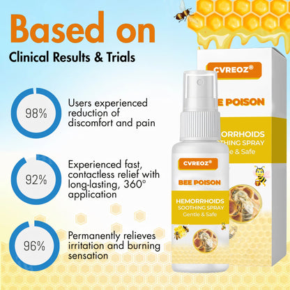 CVREOZ® Hemorrhoids Bee Poison Soothing Spray