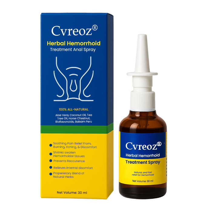 🔥LIMITED DEAL: 60% OFF🔥Cvreoz® Herbal Hemorrhoid Treatment Anal Spray