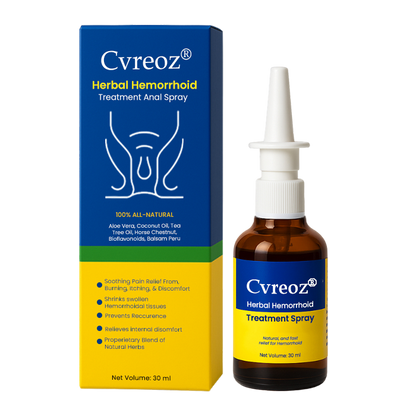 🔥LIMITED DEAL: 60% OFF🔥Cvreoz® Herbal Hemorrhoid Treatment Anal Spray