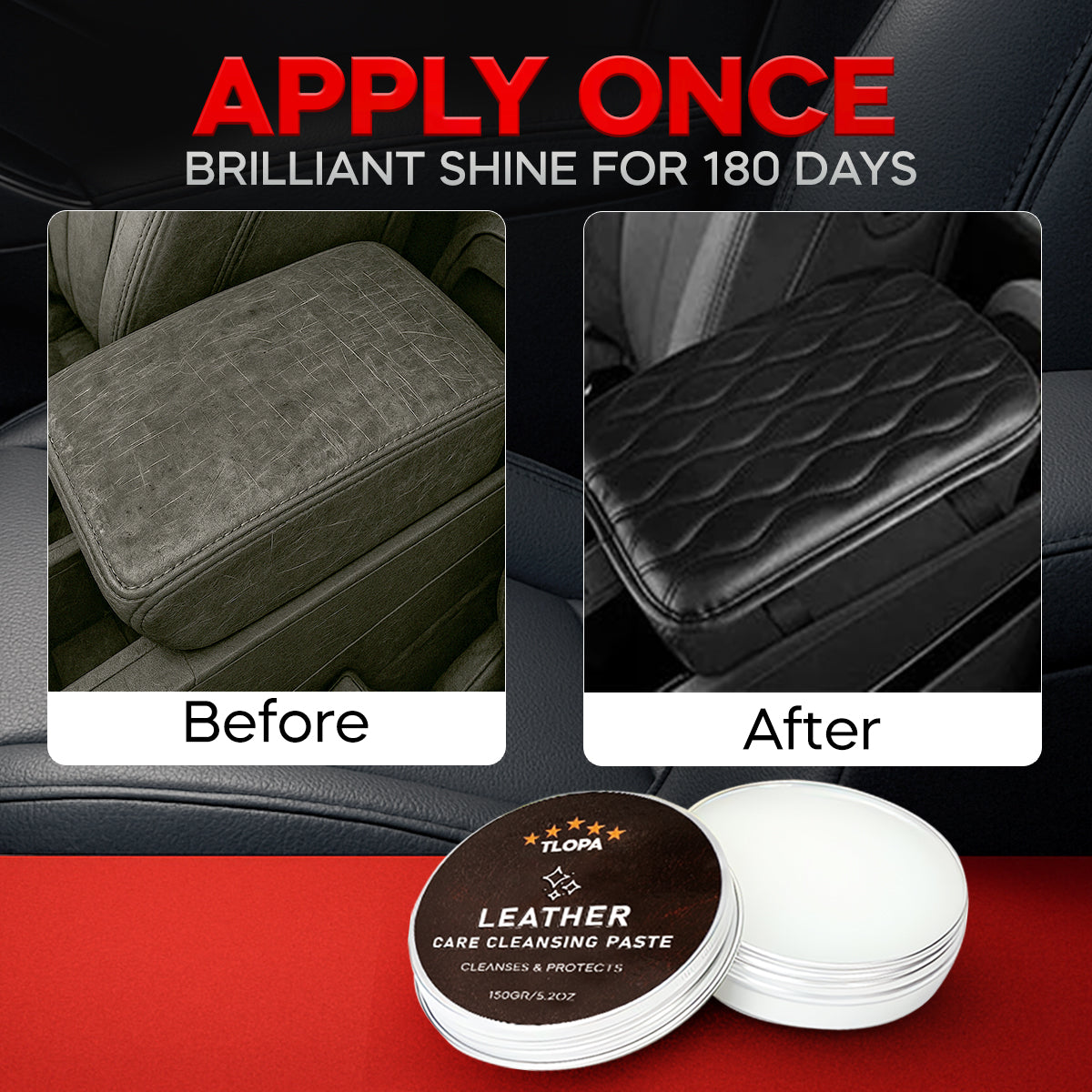 ⏰Limited Time Offer: 70% OFF🔥 TLOPA® SmoothCare - Leather Cleaning & Conditioning Paste