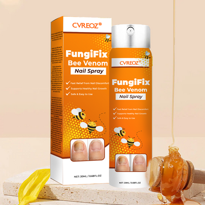 🧡 CVREOZ® FungiFix Bee Venom Nail Spray 🐝✨