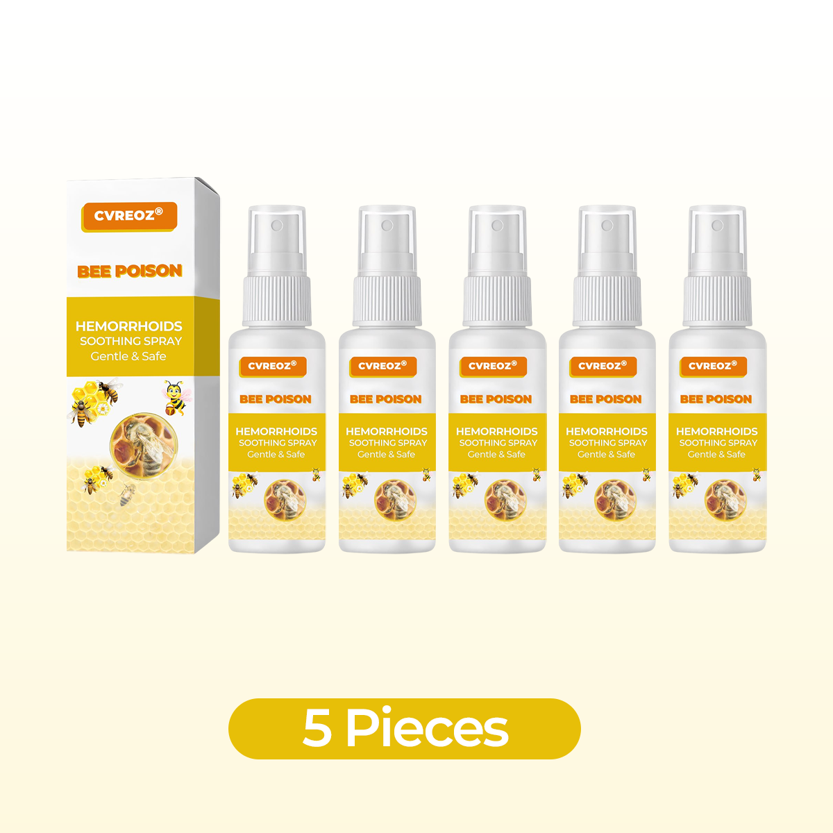 CVREOZ® Hemorrhoids Bee Poison Soothing Spray