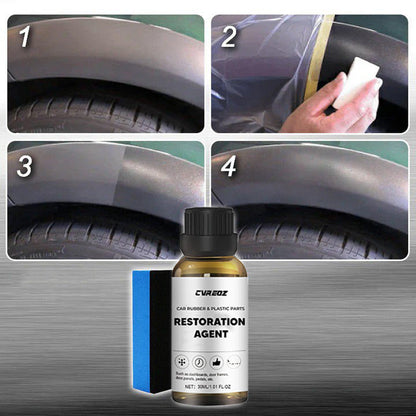 ⏰ Last Day Promotion: 70% OFF 🔥 CVREOZ Car Rubber & Plastic Parts Restoration Agent