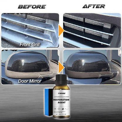 ⏰ Last Day Promotion: 70% OFF 🔥 CVREOZ Car Rubber & Plastic Parts Restoration Agent