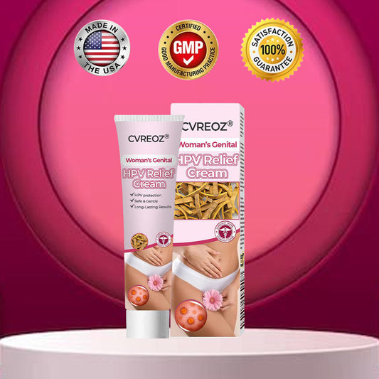 ♀️ CVREOZ® Woman's Genital HPV Relief Cream 🔥HOT SALE UP TO 60% OFF