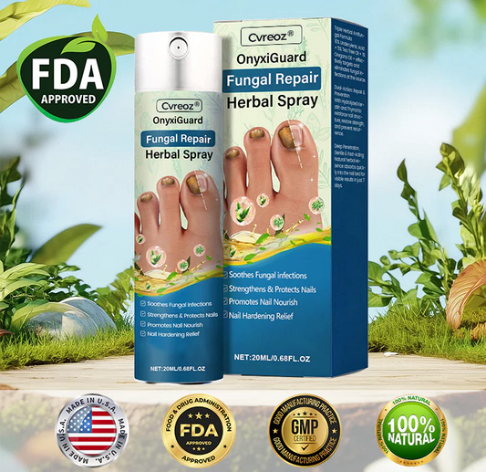 LIMITED TIME SALE OFF 60%🔥 Cvreoz®OnyxiGuard Fungal Repair Herbal Spray
